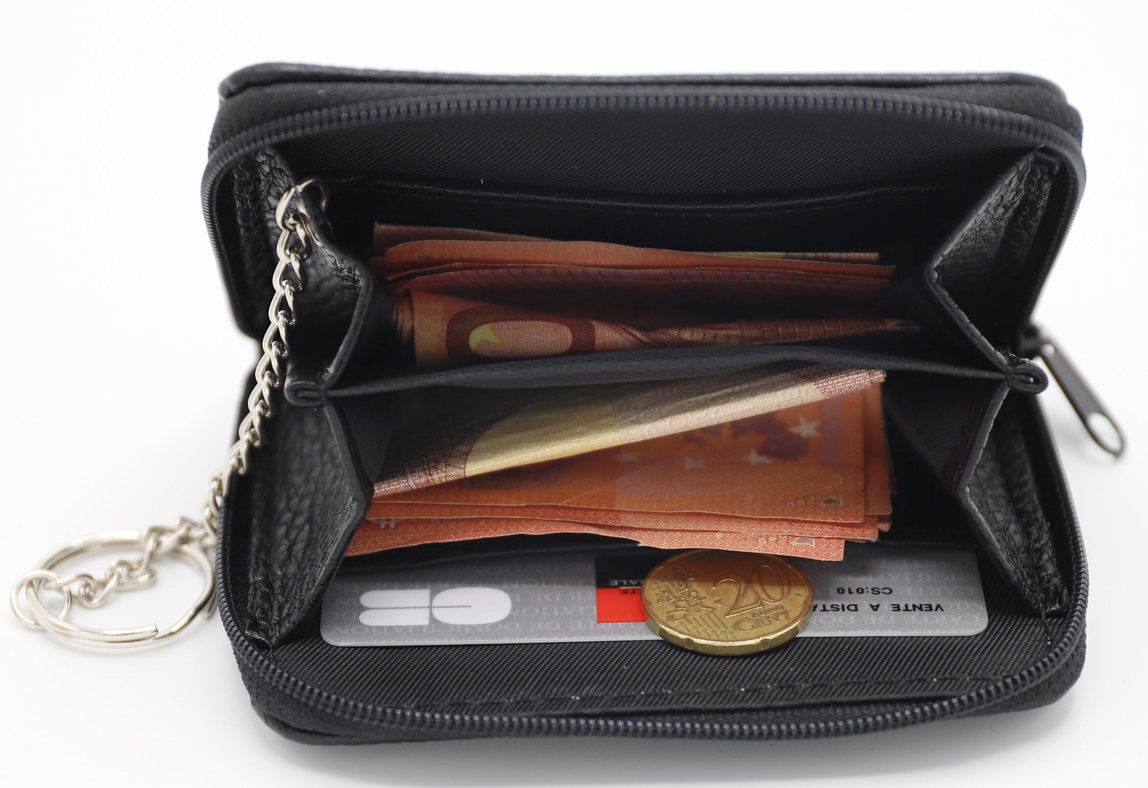 Petit Portefeuille en cuir Porte Monnaie