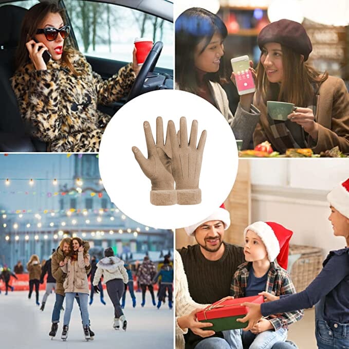 Gant Fourrure hiver femme Gant