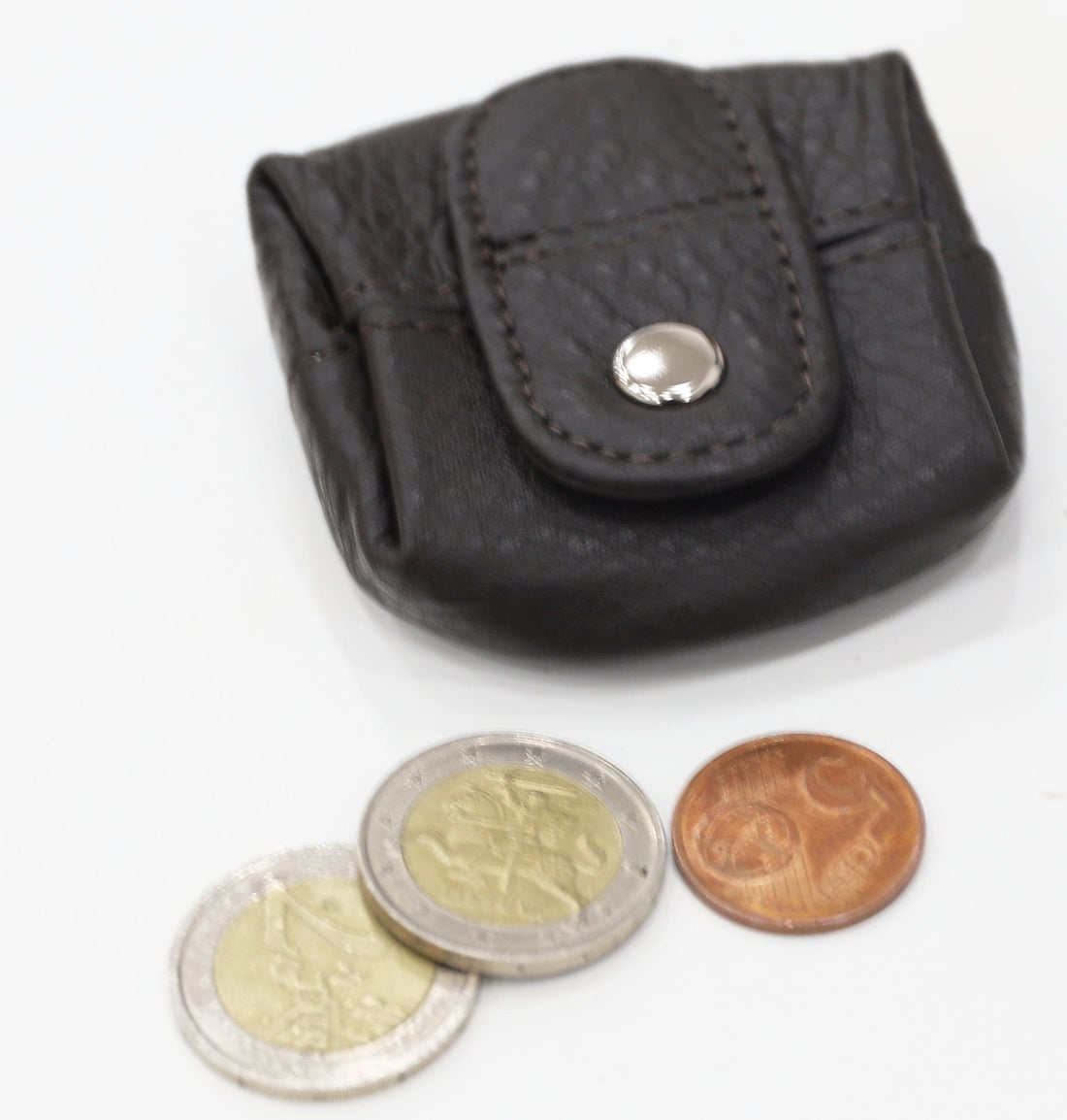 Mini Porte Pièce en Cuir Porte Monnaie