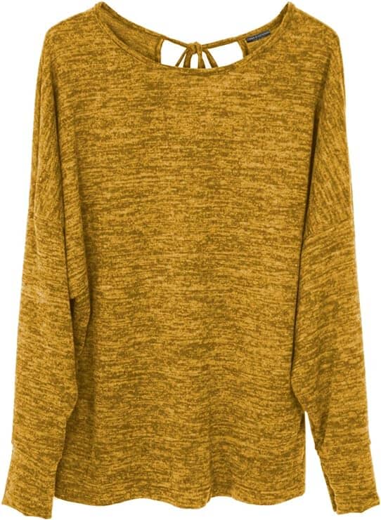 Pull fin manches longues sweat-pull