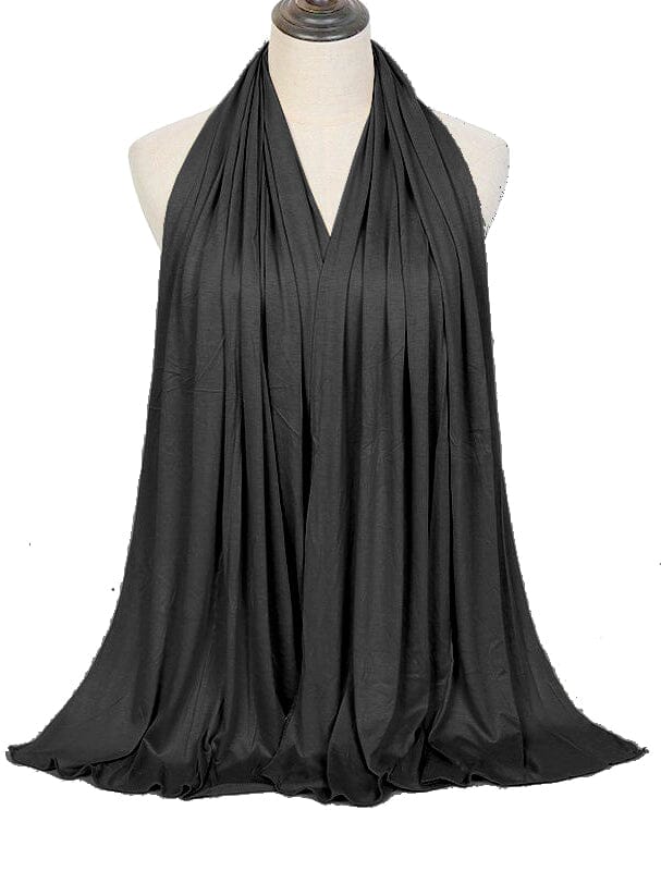 Echarpe noir femme foulard