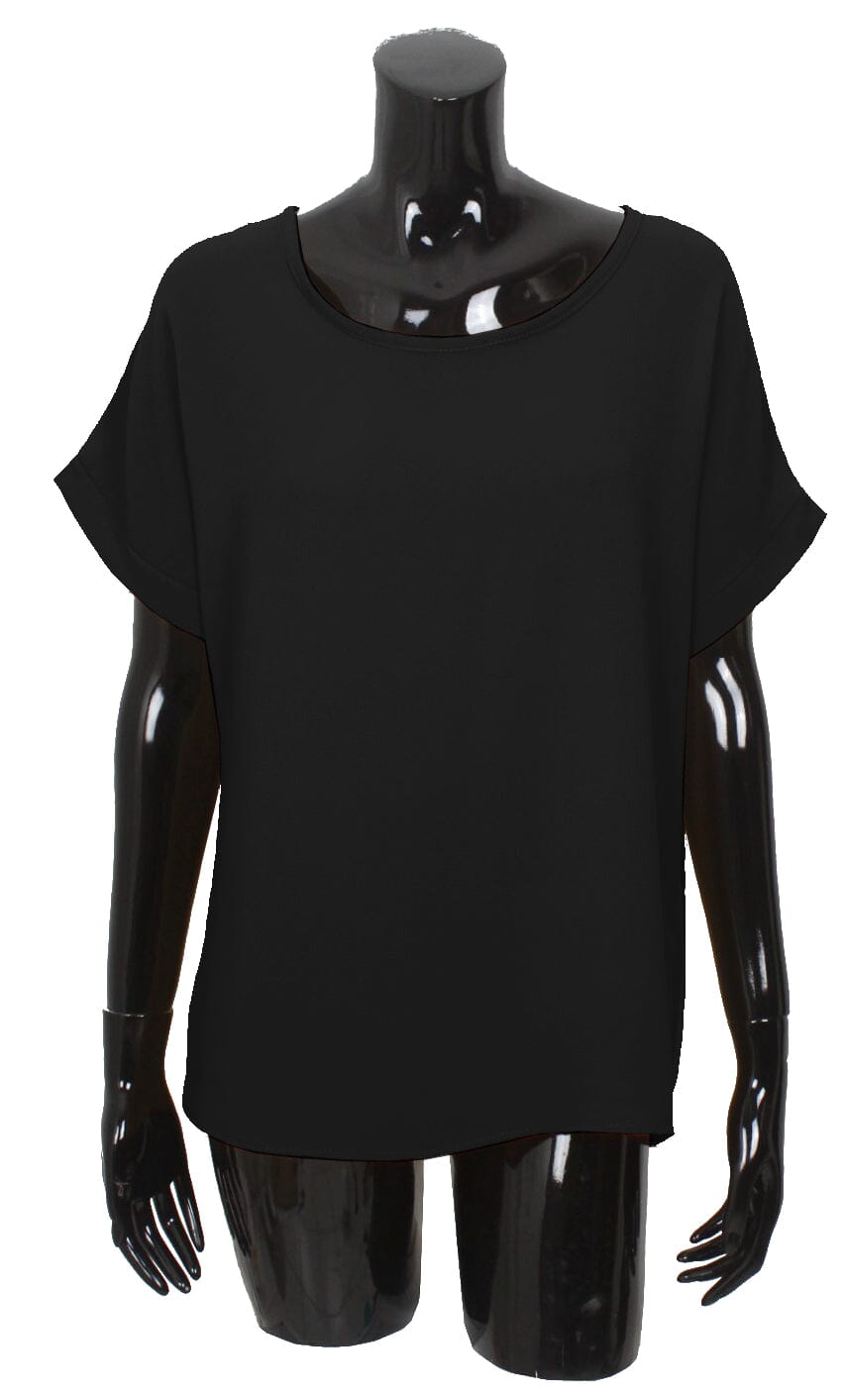 Chemisier mousseline dos noué haut