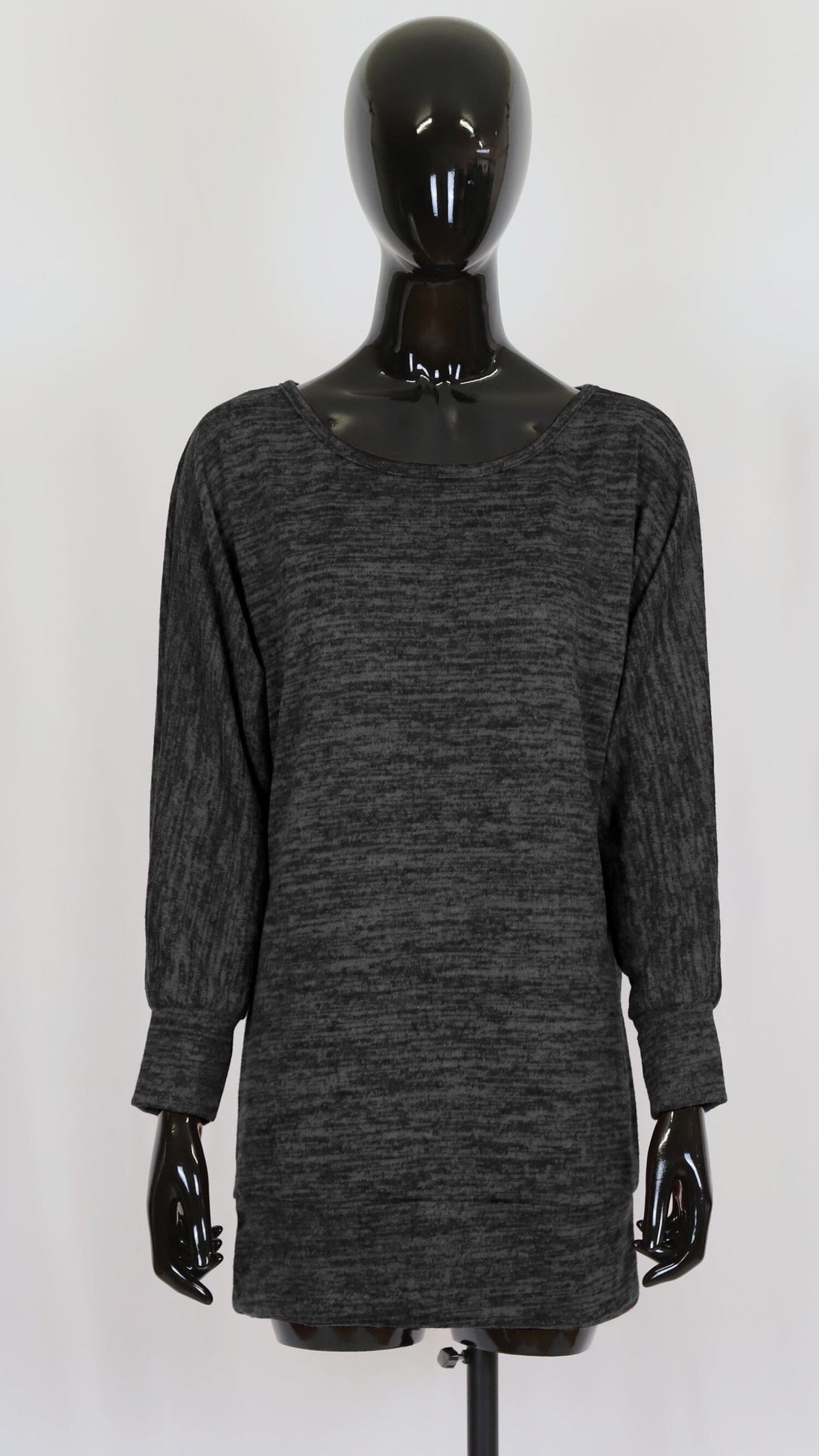 Pull tunique noir pull