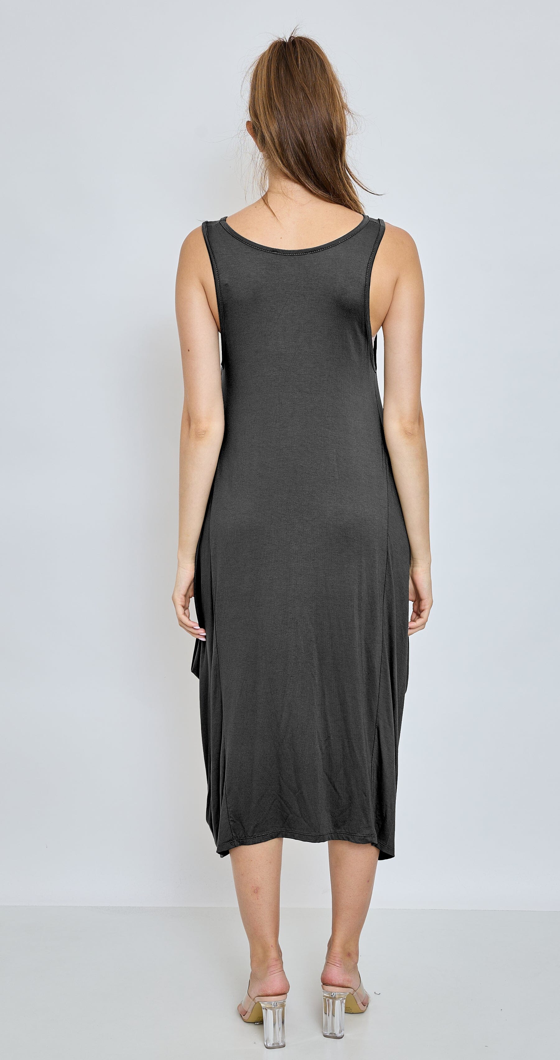 Robe débardeur longue style Oversize Robe