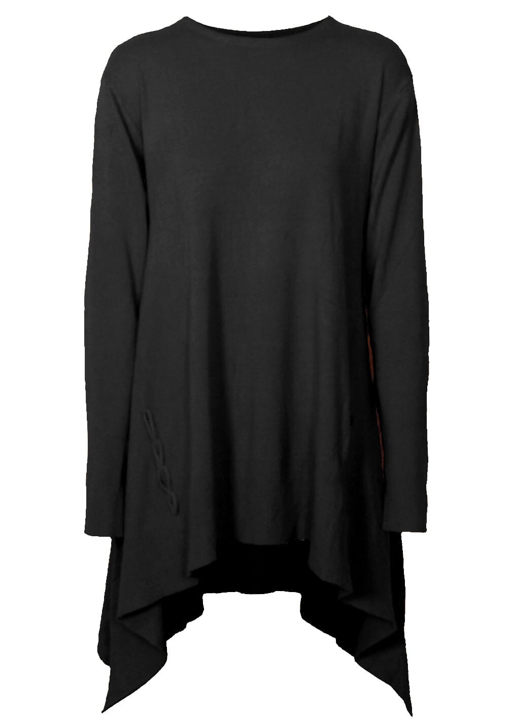 Pull Tricot irrégulier, Manches Longues Chandail (Taille Unique 38-44) pull