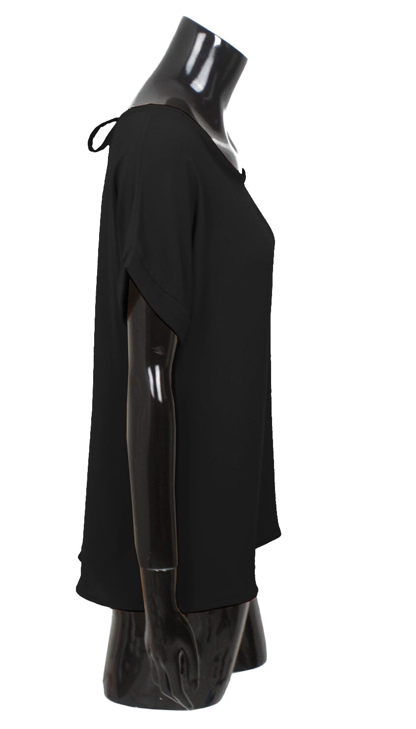 Chemisier mousseline dos noué haut