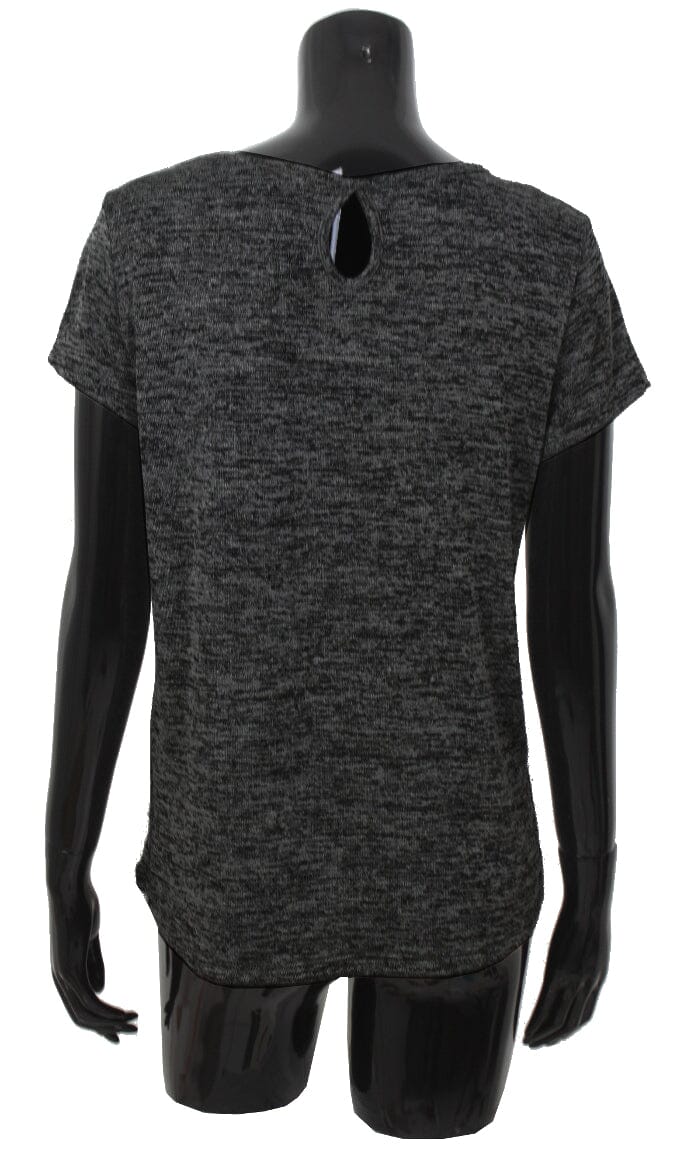 Tee shirt chiné haut