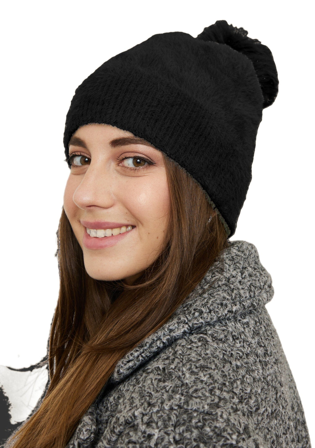 Bonnet Pompon Chaud Bonnet