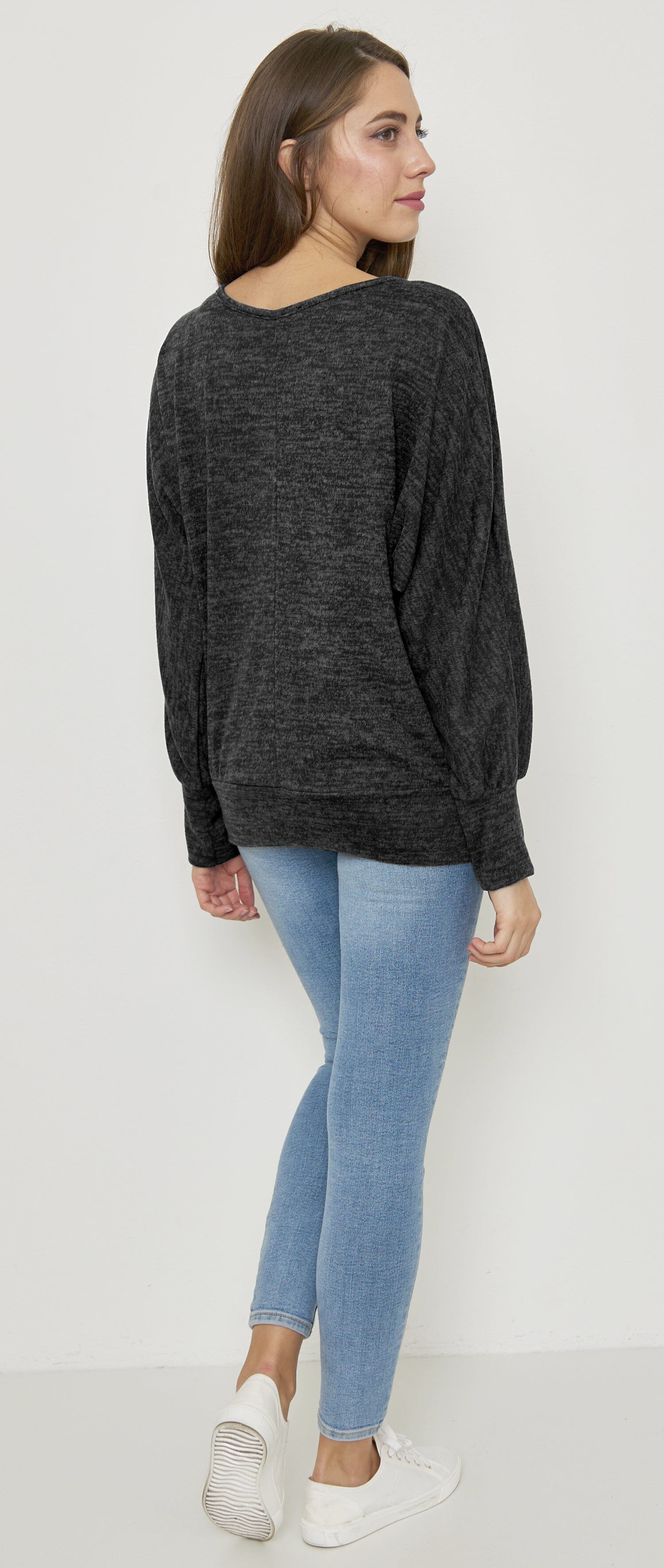 Sweat-Pull Style Oversize imprimé Coeur sweat-pull
