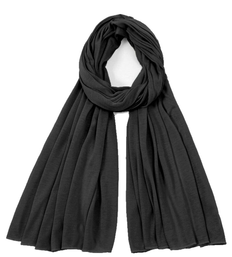 Echarpe noir femme foulard