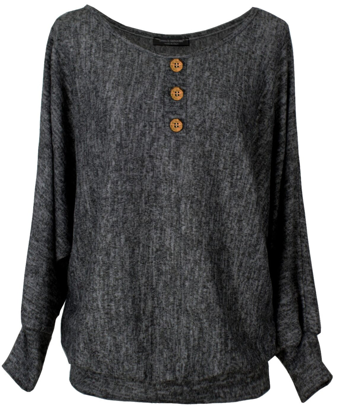 Pull Noir femme sweat-pull