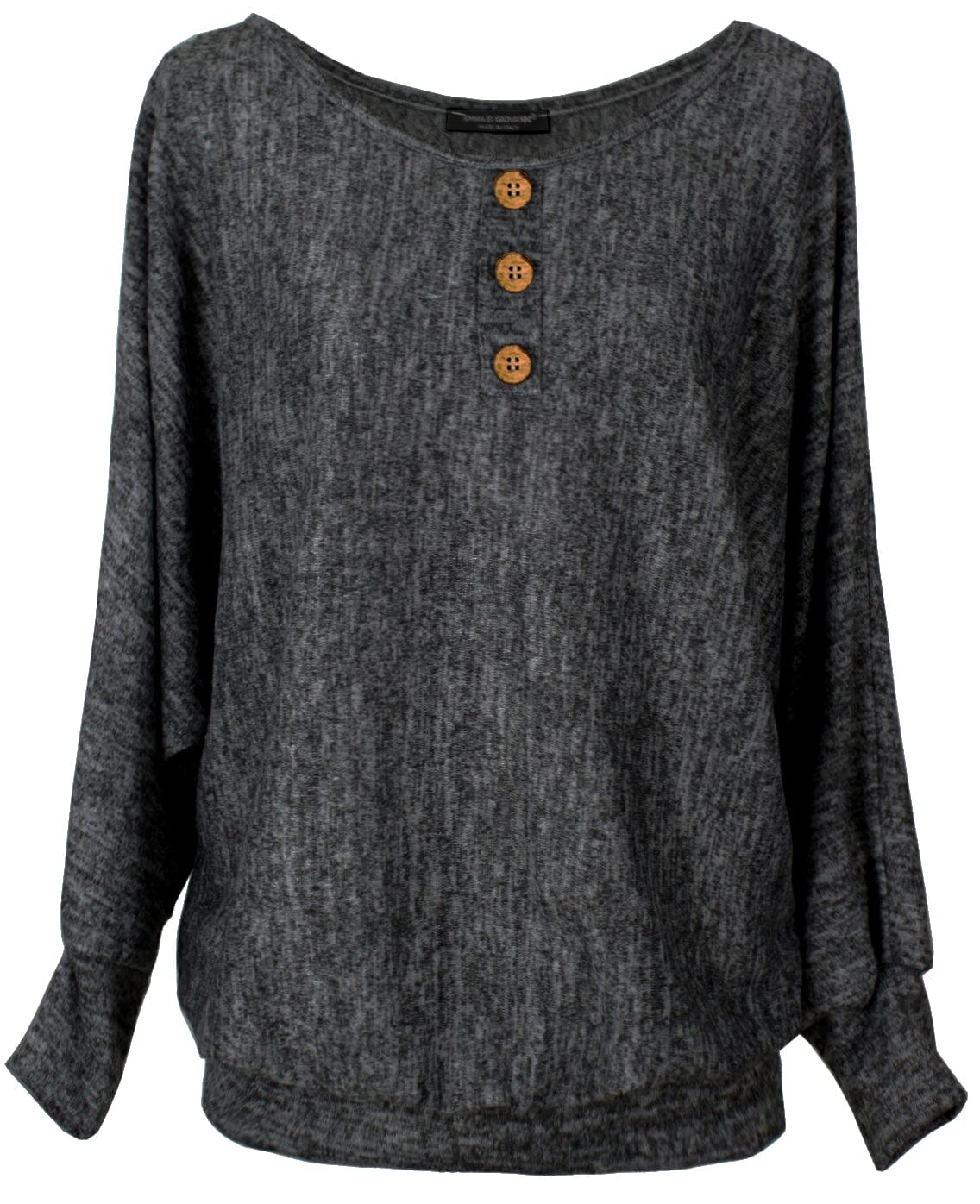 Pull Noir femme sweat-pull