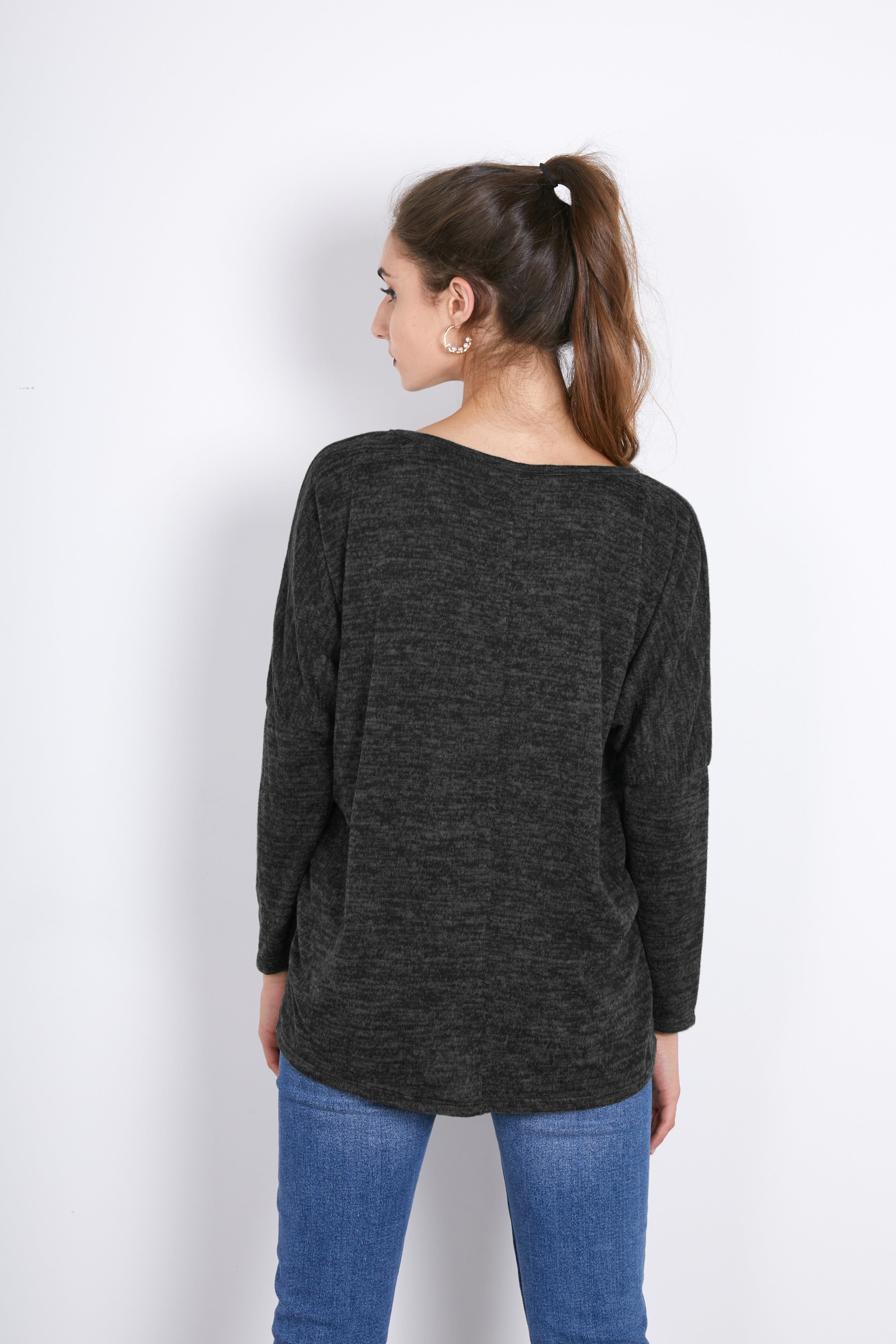 Sweat-Pull Style Oversize imprimé Brooklyn sweat-pull