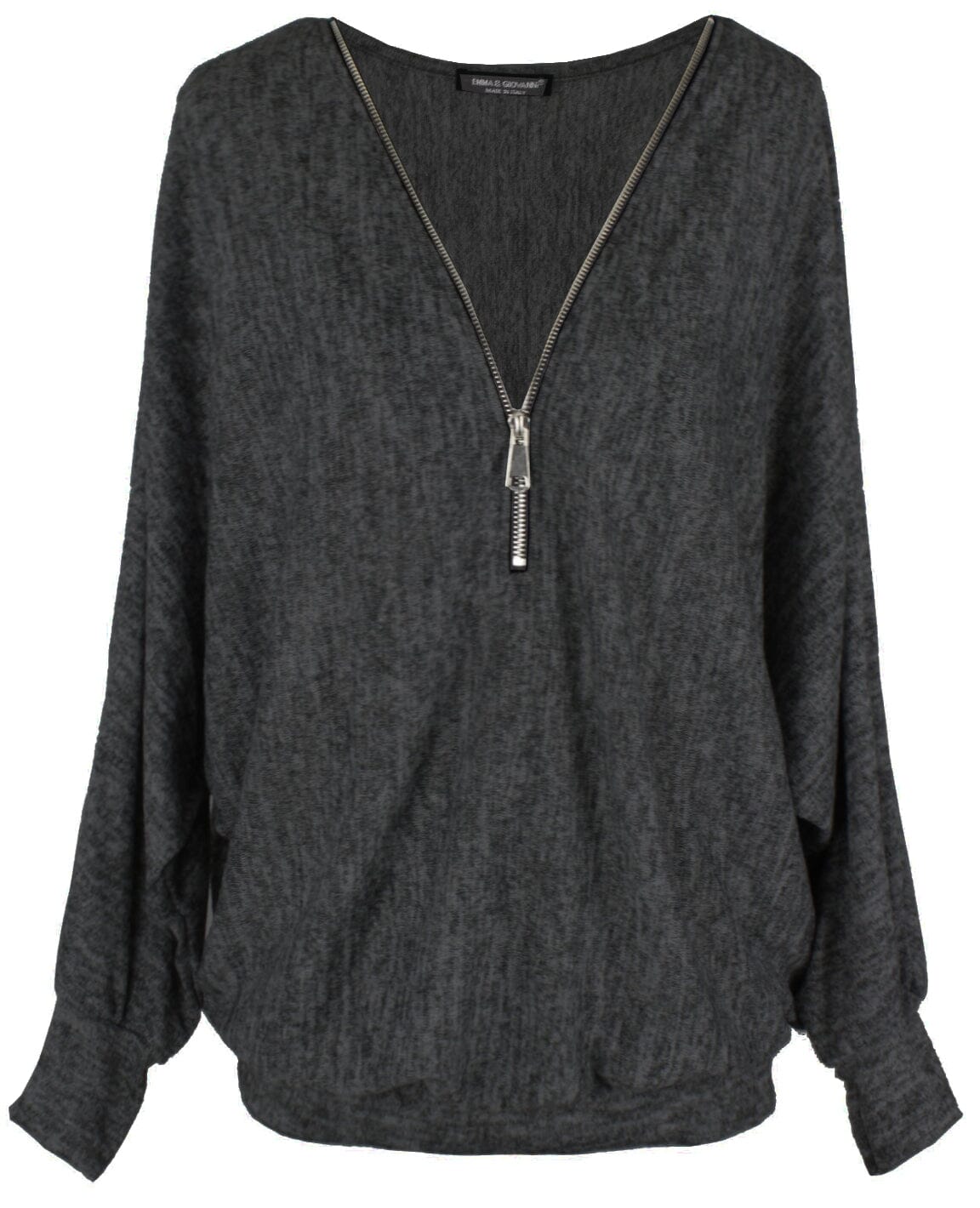Pull noir femme pull