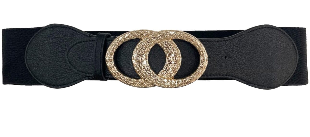 Ceinture large avec boucle métale ceinture