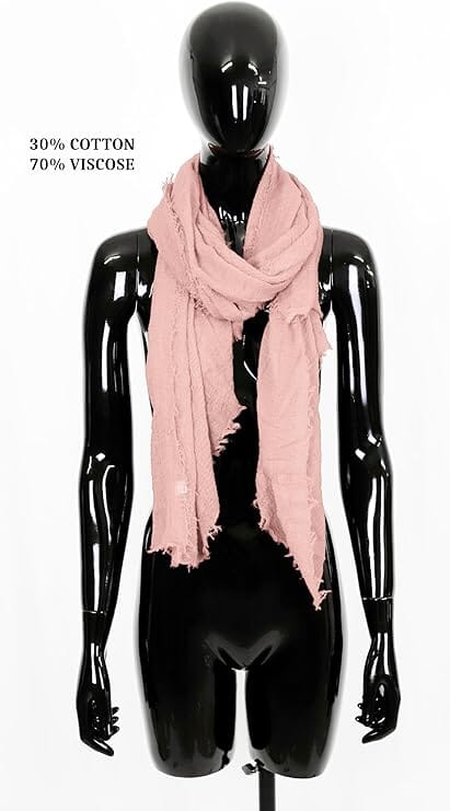 Foulard Echarpe Froissé Cache Cou Femme / Homme foulard