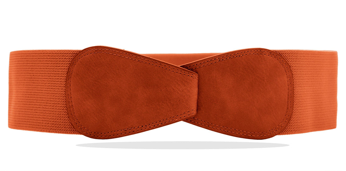Ceinture large (Orange) - femme ceinture
