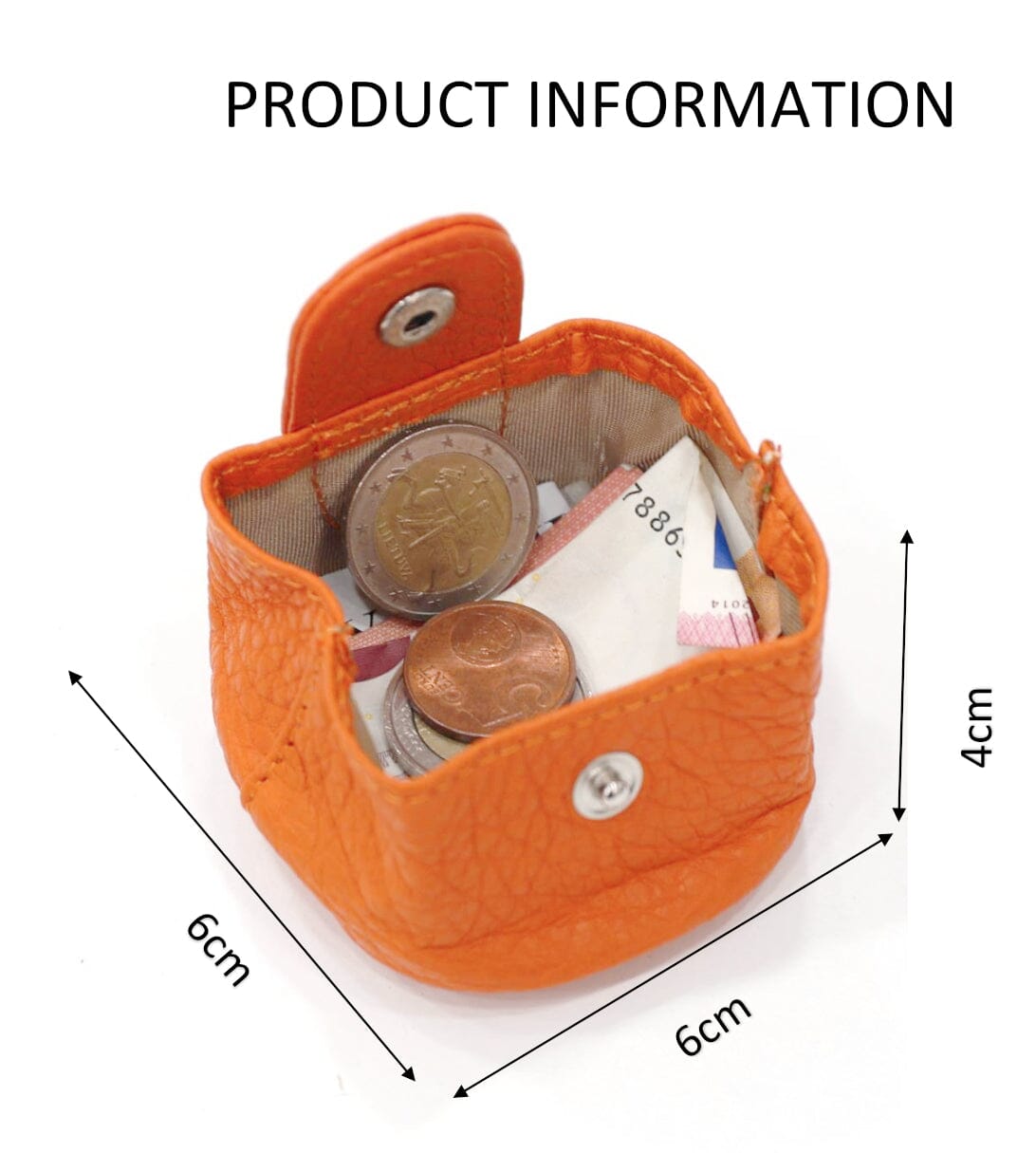 Mini Porte Monnaie cuir Porte Monnaie