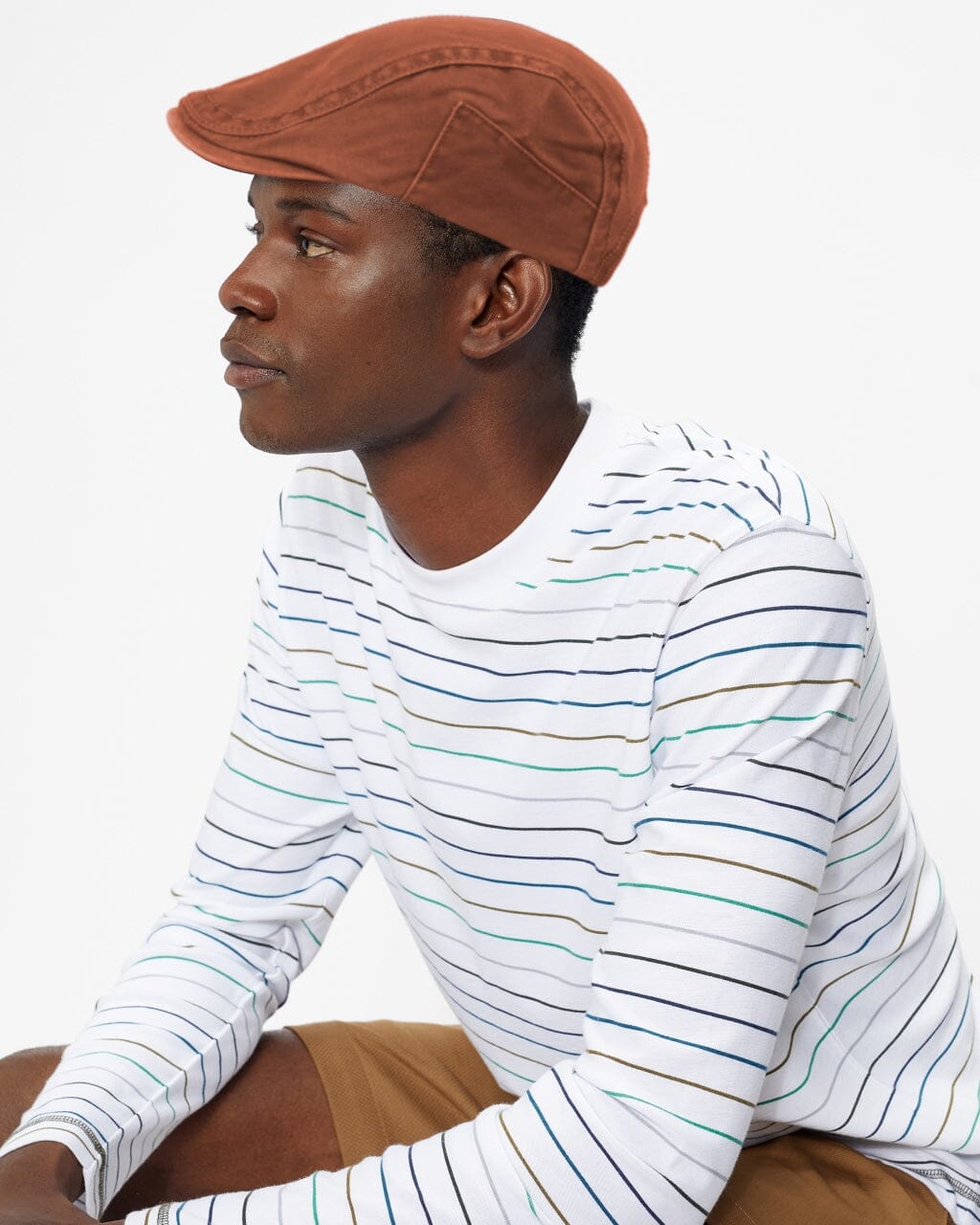 Casquette Plate Homme Style Délavé beret