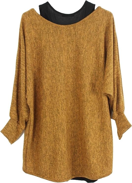 Pull léger double (Débardeur + Pull) pull