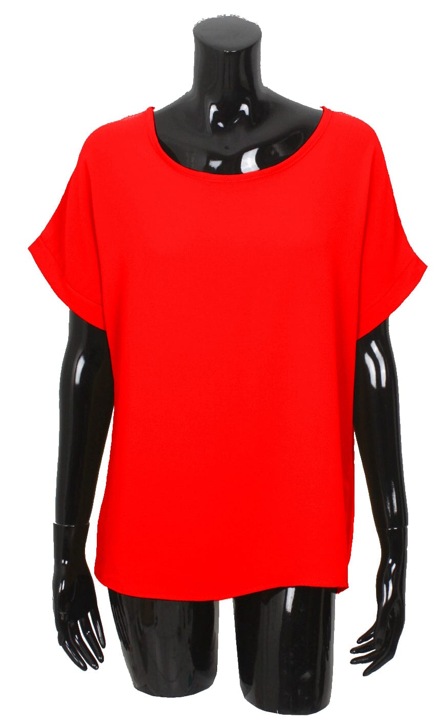 Blouse mousseline dos noué haut