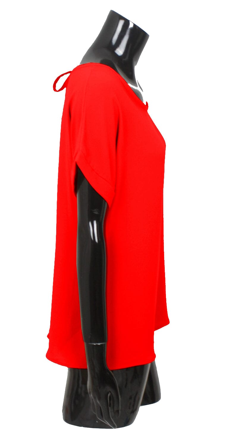 Blouse mousseline dos noué haut