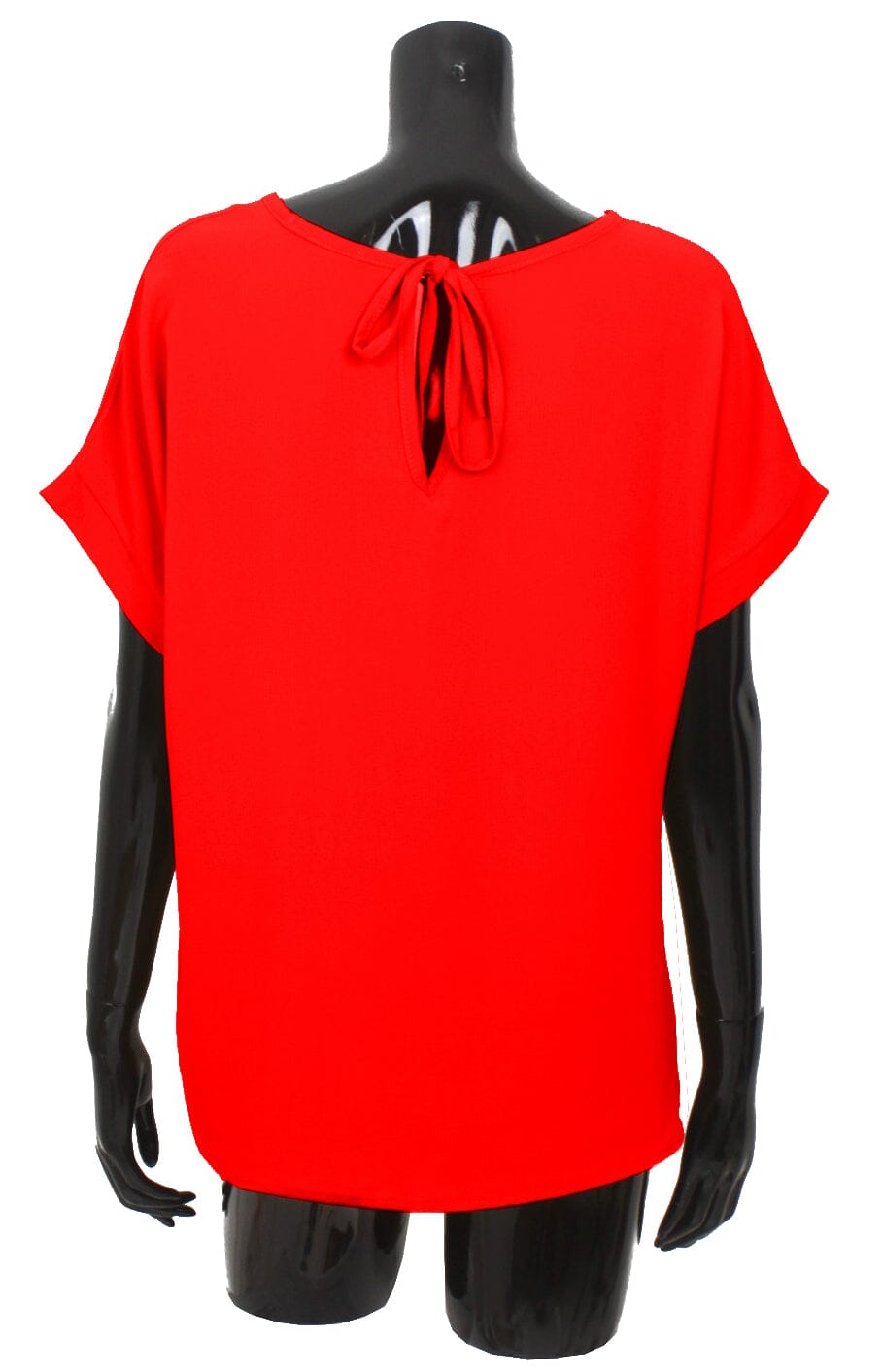 Blouse mousseline dos noué haut