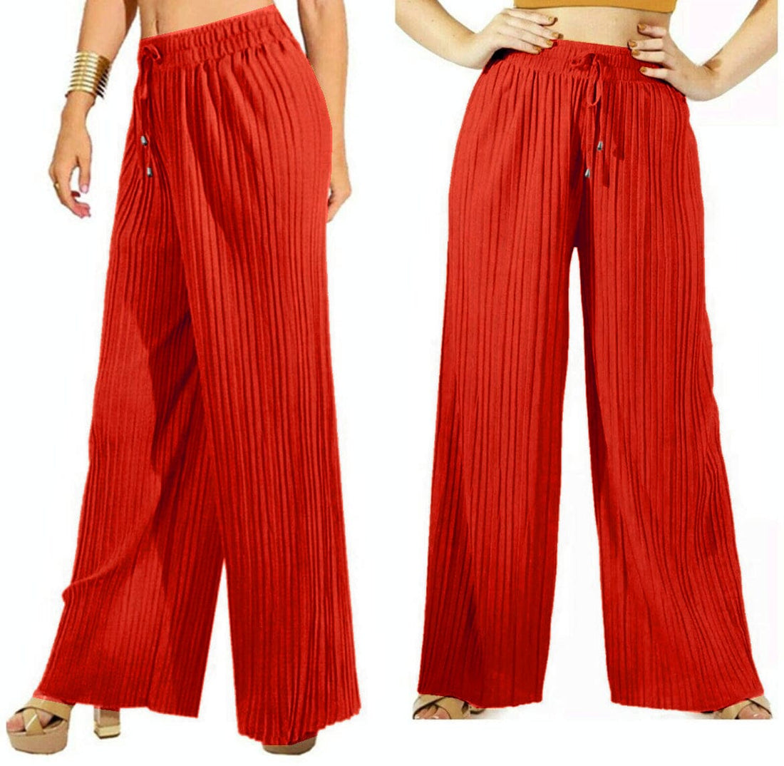 Pantalon Plissé Sophistiqué : Taille Haute, Ajustable, Alliance de Confort Raffiné pantalon