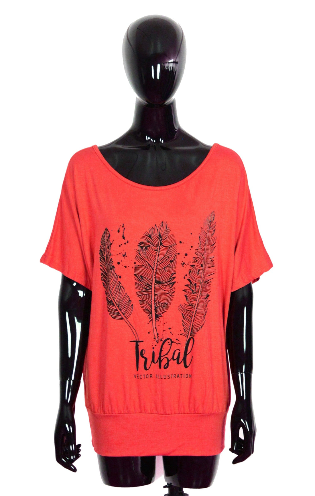 Tee shirt ample imprimé femme haut