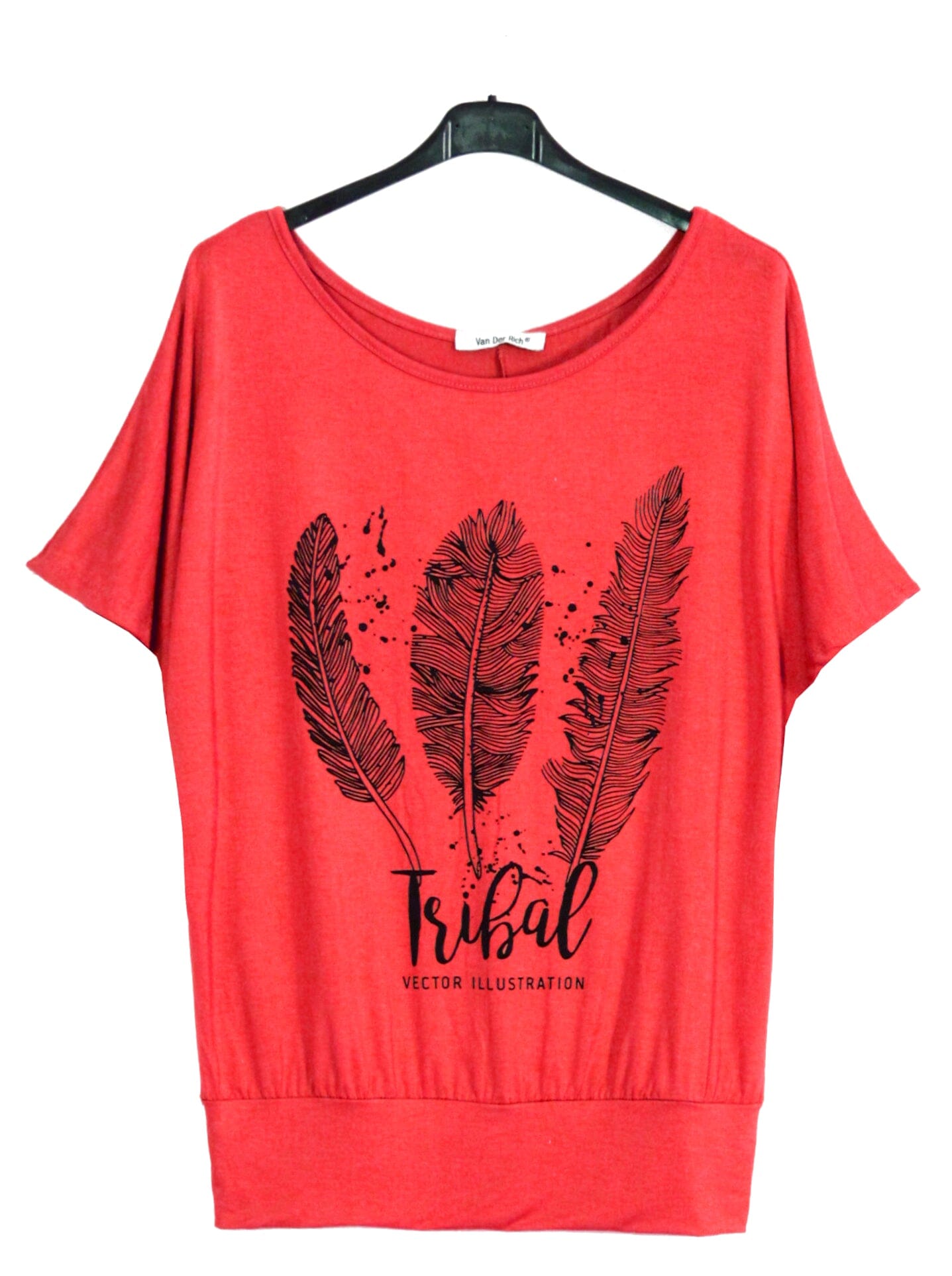 Tee shirt ample imprimé femme haut