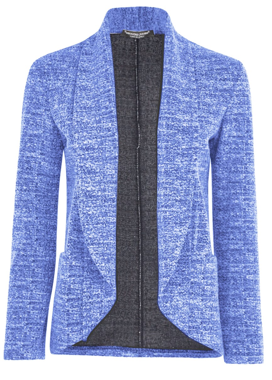Blazer chiné femme deux poches veste