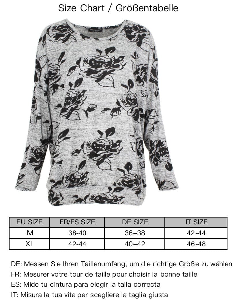 Sweat imprimé Rose sweat-pull