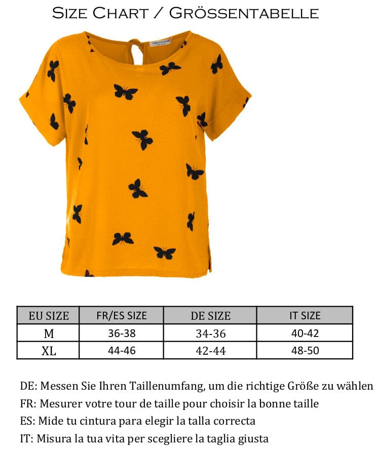 Blouse voile imprimé haut