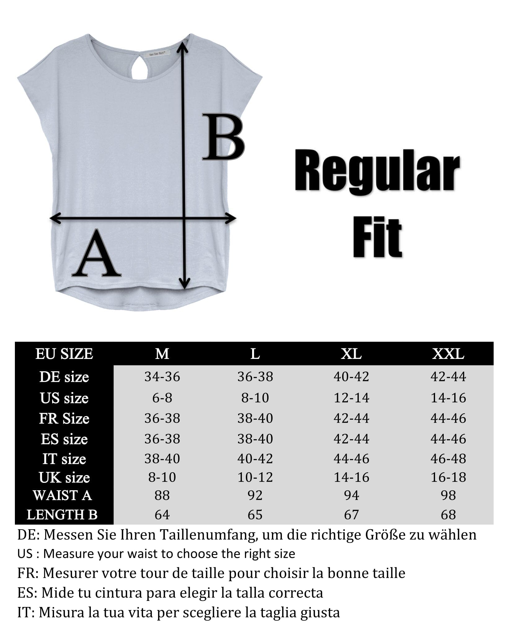 T-shirt Asymétrique haut