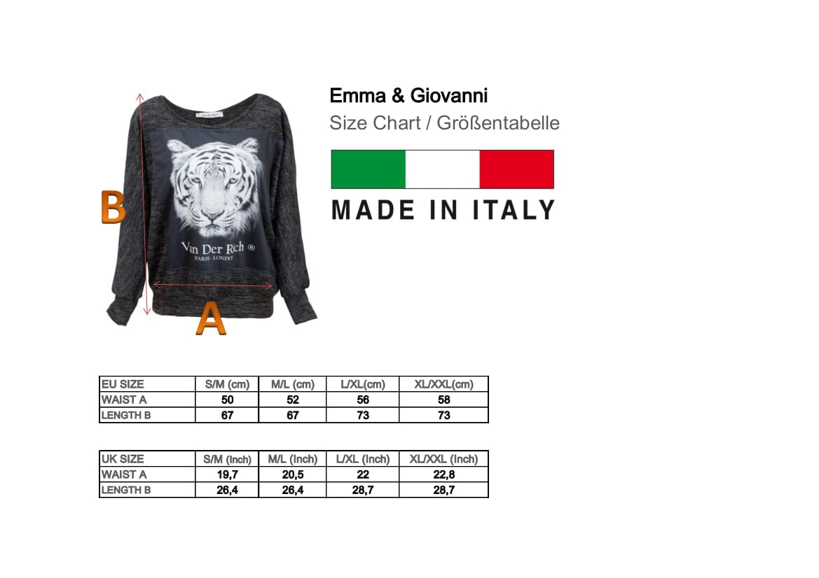 Sweat-Pull Ample imprimé Animal-Tigre sweat-pull