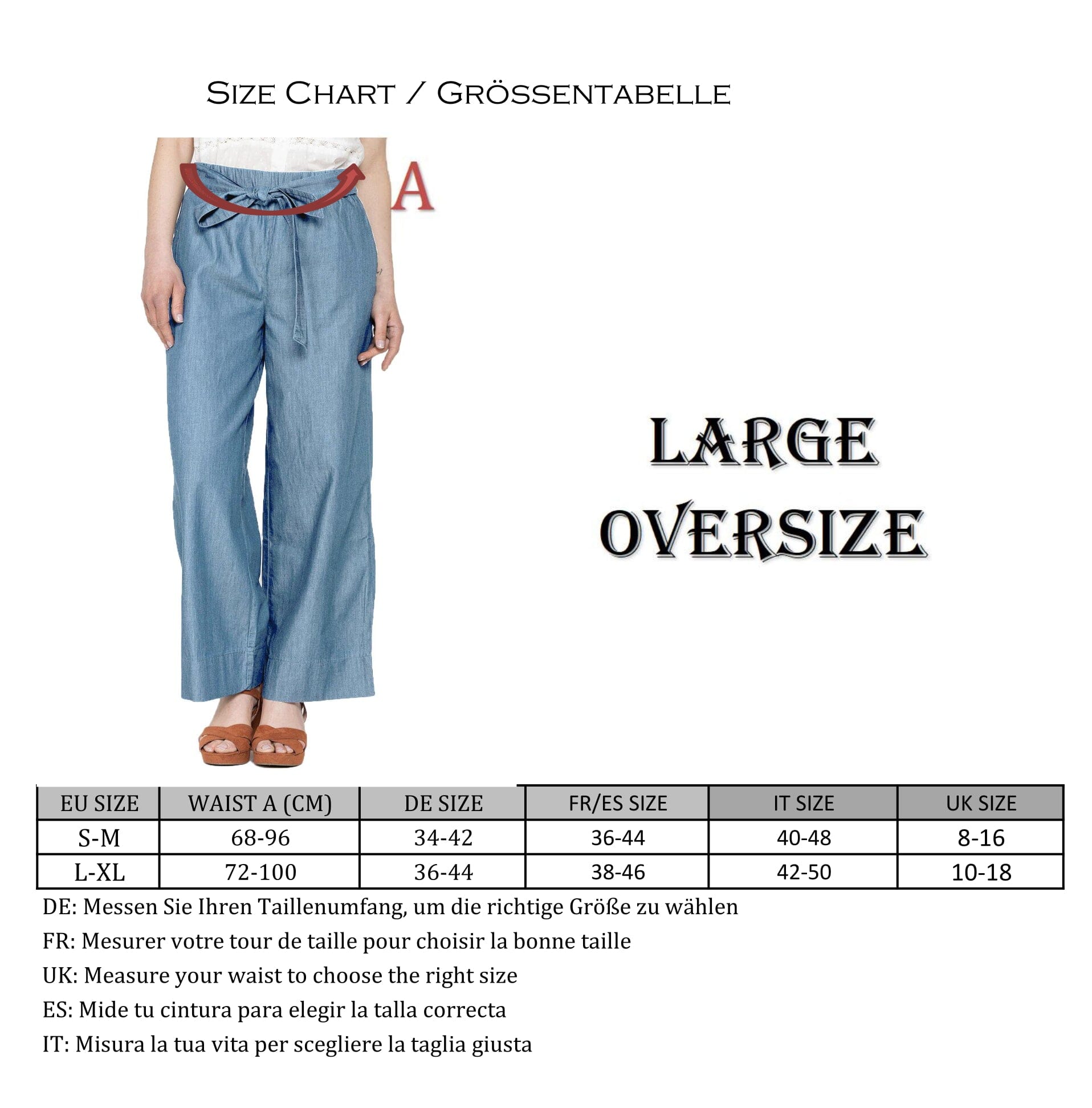 Pantalon Lyocelle Pantalon Palazzo pantalon