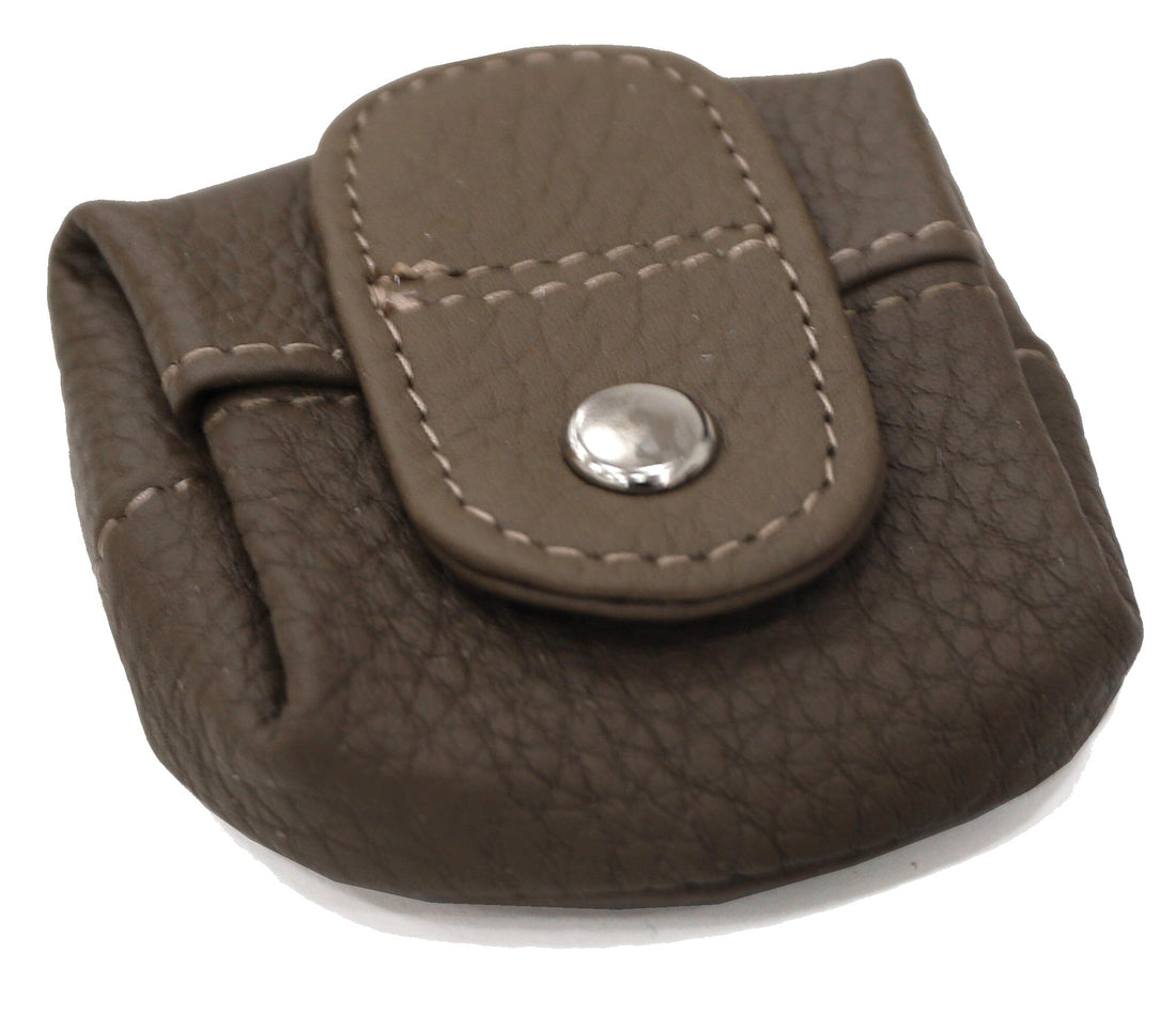 Mini Porte Monnaie Taupe Porte Monnaie