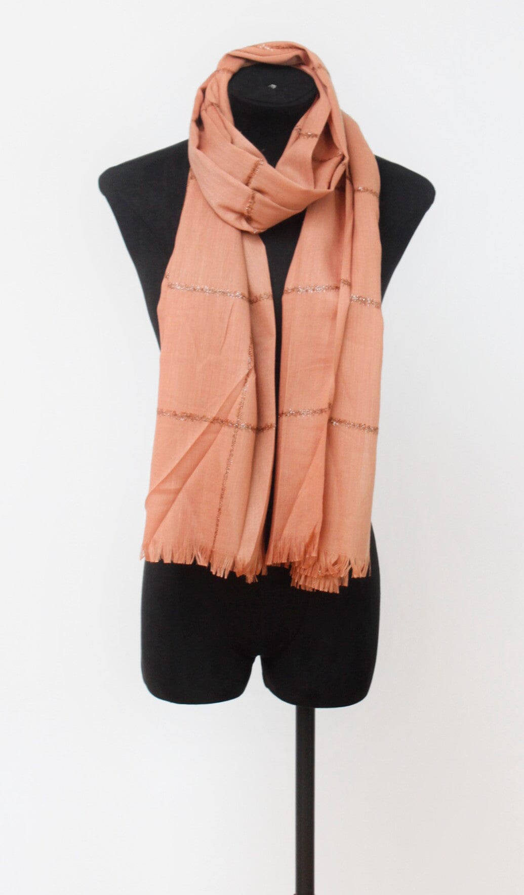 Echarpe Carreaux Pailletée foulard