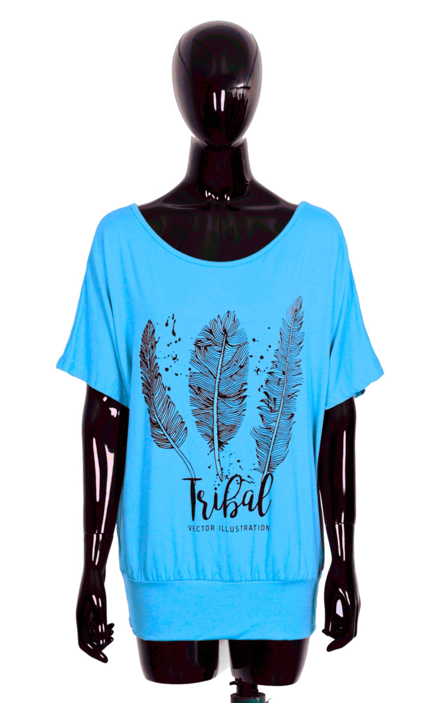 Blouse ample imprimé femme haut