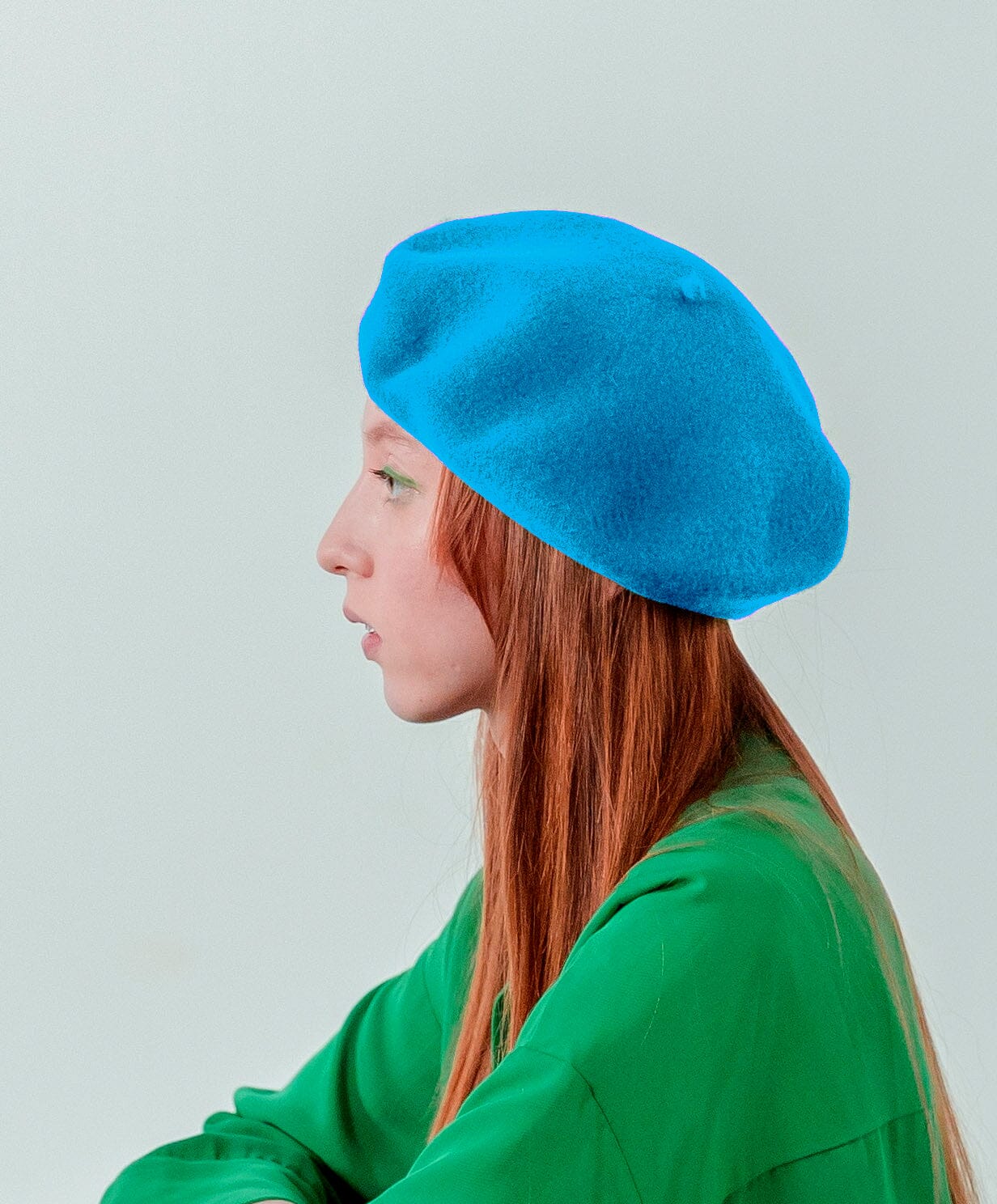 Béret femme Turquoise chapeau
