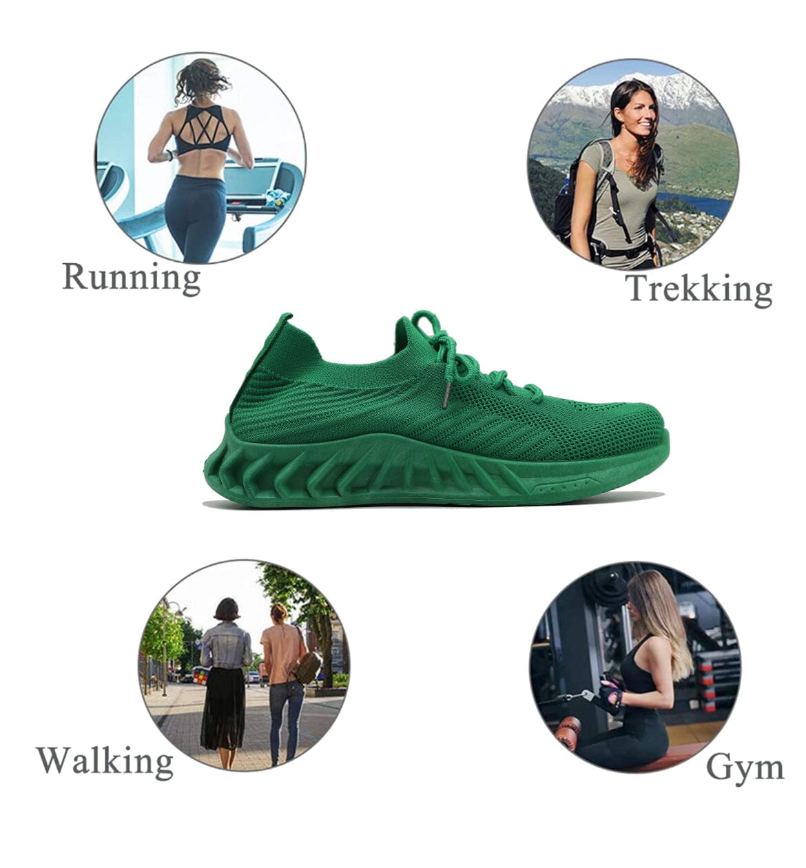 Sneaker Basket Confortable Respirante Tissu en Maille 36-41EU - Femme chaussure