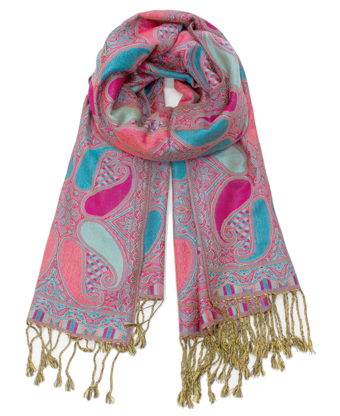 Plaid Pashmina foulard