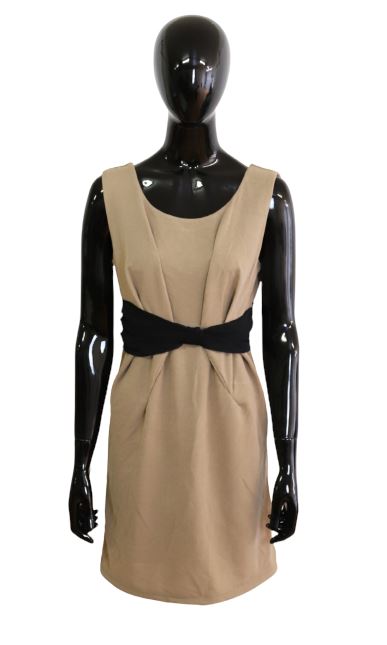 Robe de ceremonie à noed centré Robe