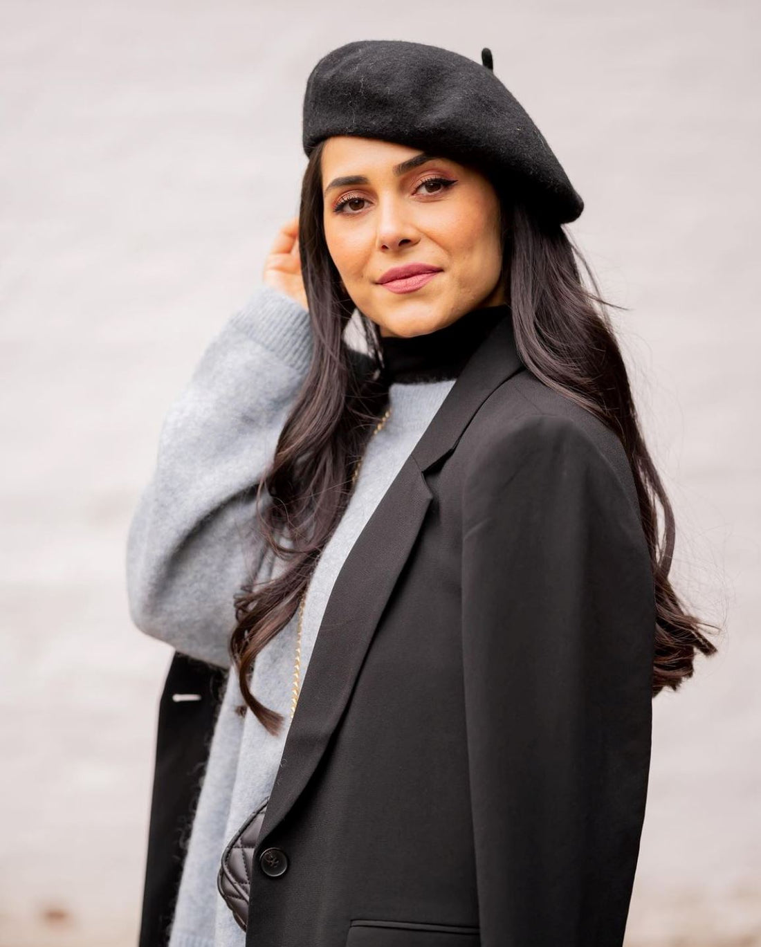 Béret femme 100% Laine chapeau