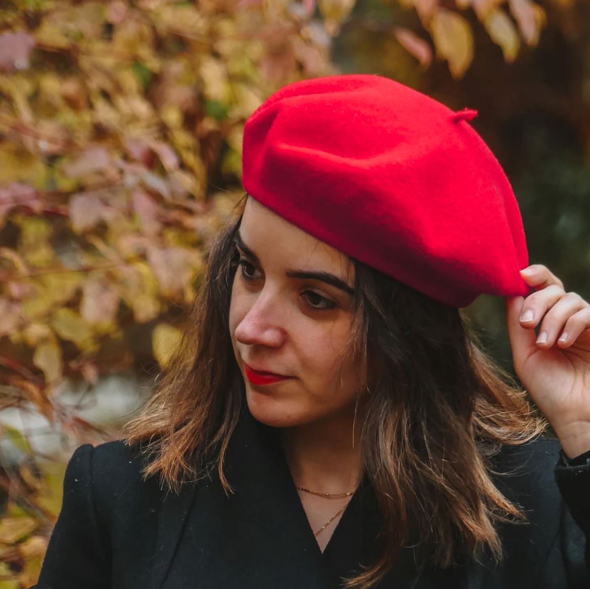 Béret femme 100% Laine chapeau