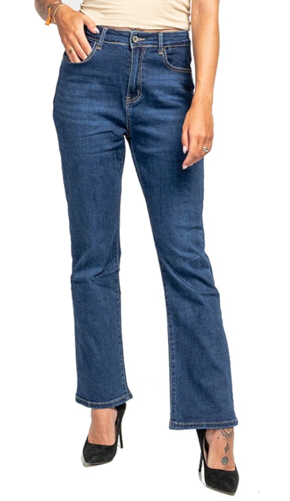 Jeans Pattes Eléphant Bootcut- Femme pantalon 