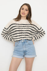 Pull rayure femme pull 