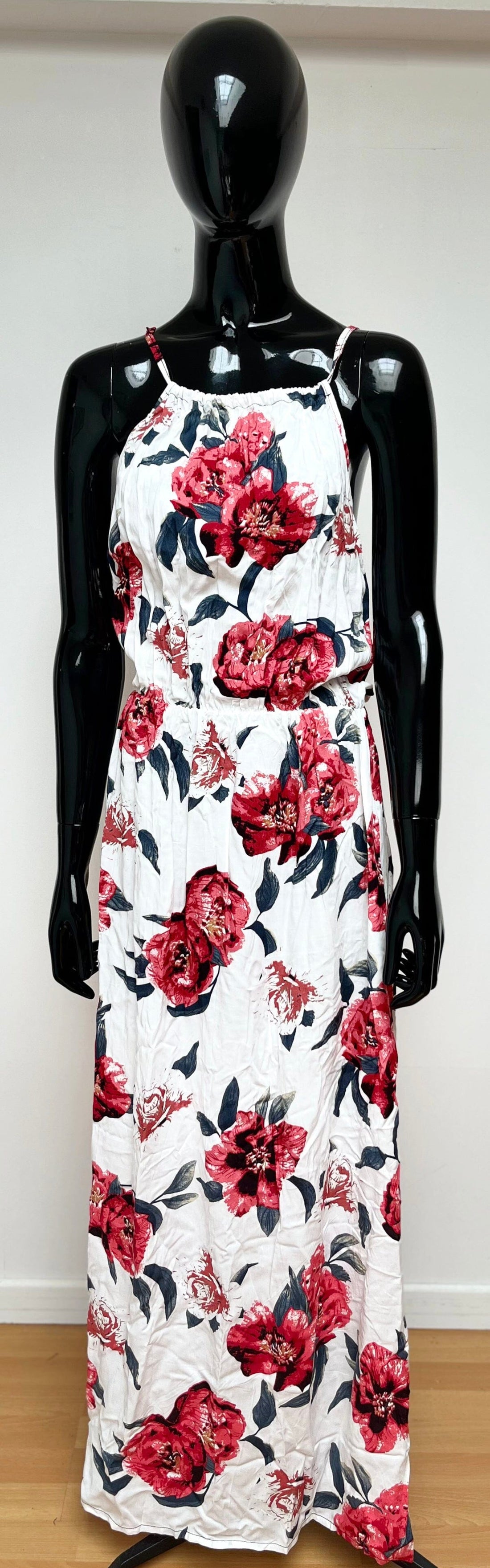 Robe Longue été Robe Blanc S-M 