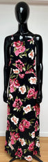 Robe Longue été Robe Noir S-M 