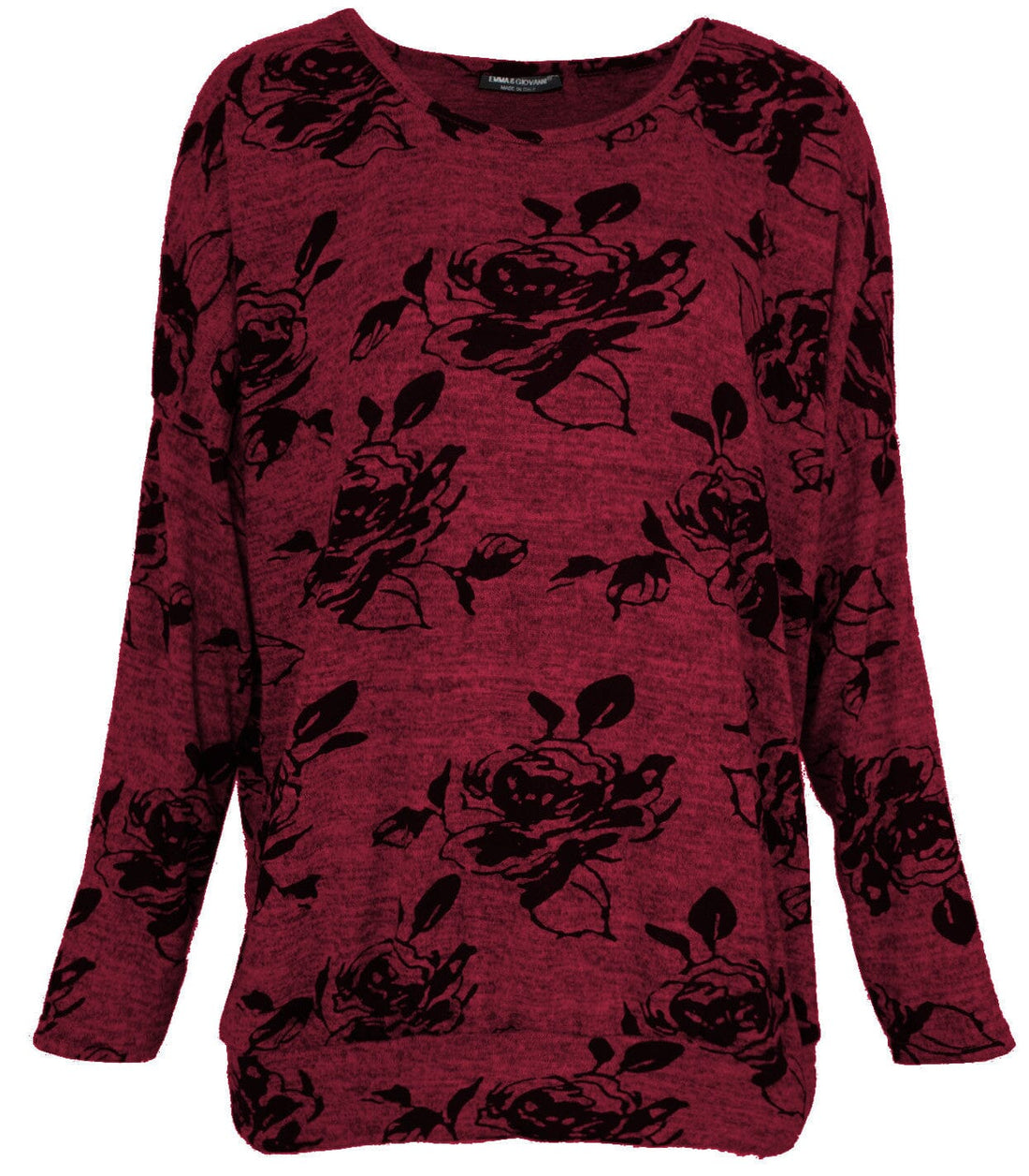 Sweat imprimé Rose sweat-pull 